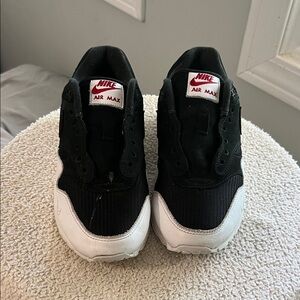 Nike Air Max Black and White Shoes